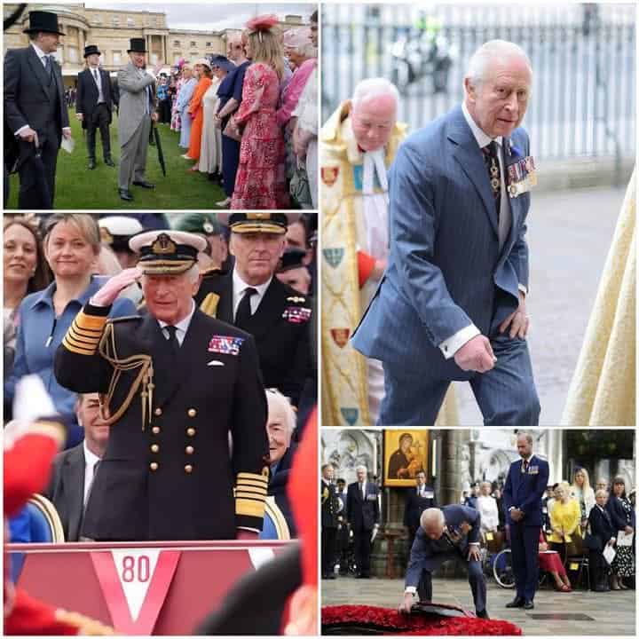 King Charles leads 80th VE day anniversary